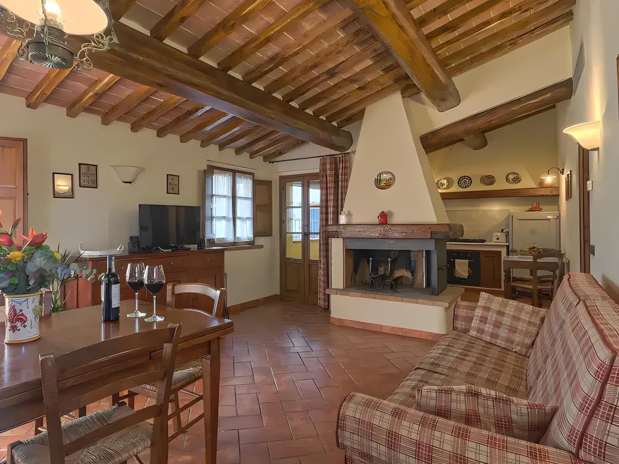モンテスペルトリRelax In Chianti Il Borgo 8アパートメント エクステリア 写真